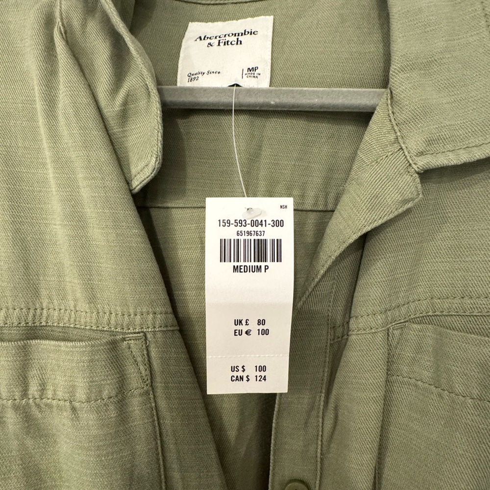 Women’s olive green jumpsuit